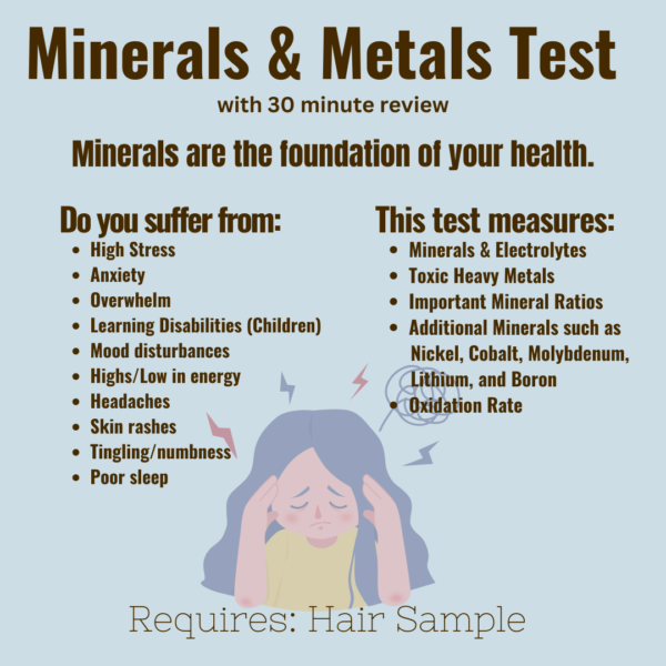 Mineral Deficiency & Heavy Metal Toxicity with 30 min review