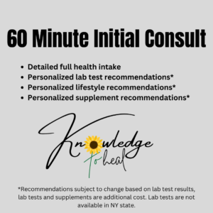 60 Minute Initial Consult